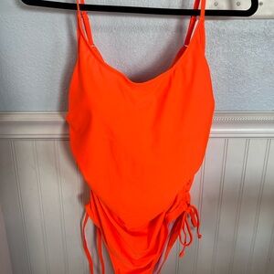 NWOT Bright Orange Womens Swimsuit